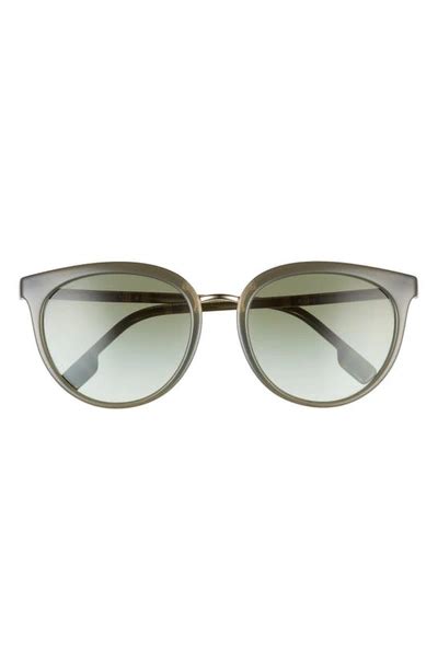 55mm gradient cat eye sunglasses burberry|Logo Cat.